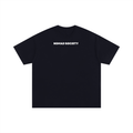 Oversized- Static Black Tee