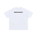 Oversized- Static White Tee