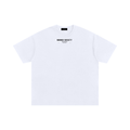 Oversized- White Black Label Tee